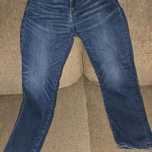 American Eagle Outfitters Men's Skinny Jeans - Dark Blue